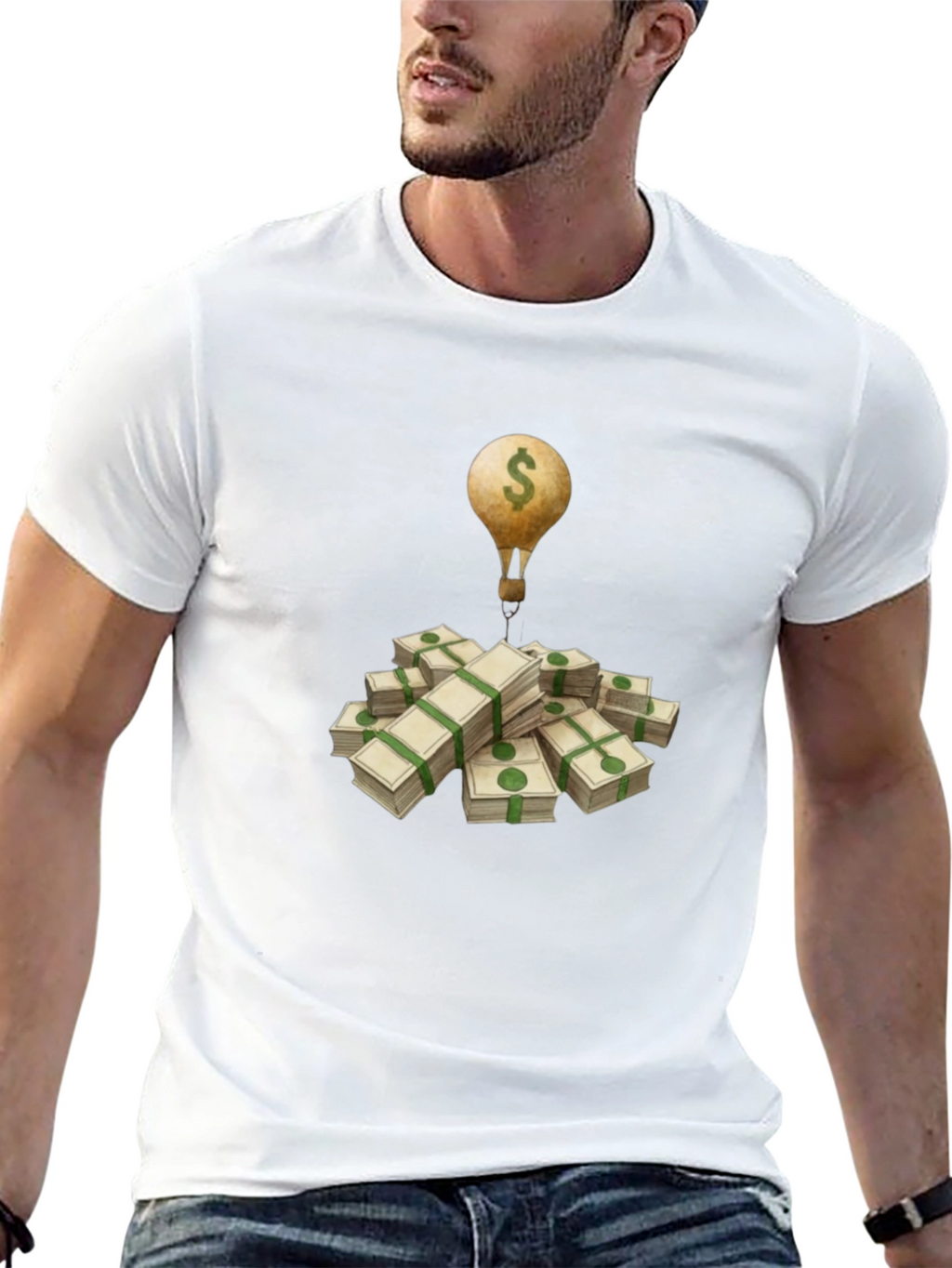 Money Balloon Graphic Tee