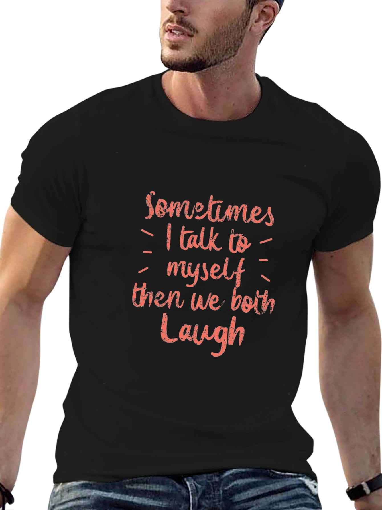 Funny I Talk to Myself Graphic Tee