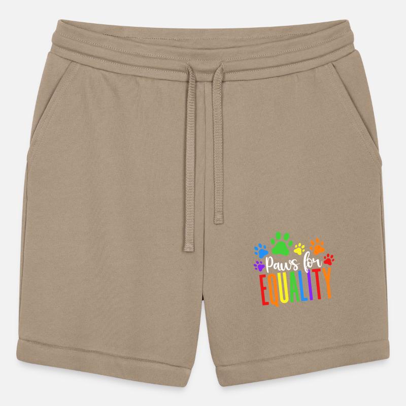 Paws for Equality Colorful LGBTQIA+ Diversity LGBT