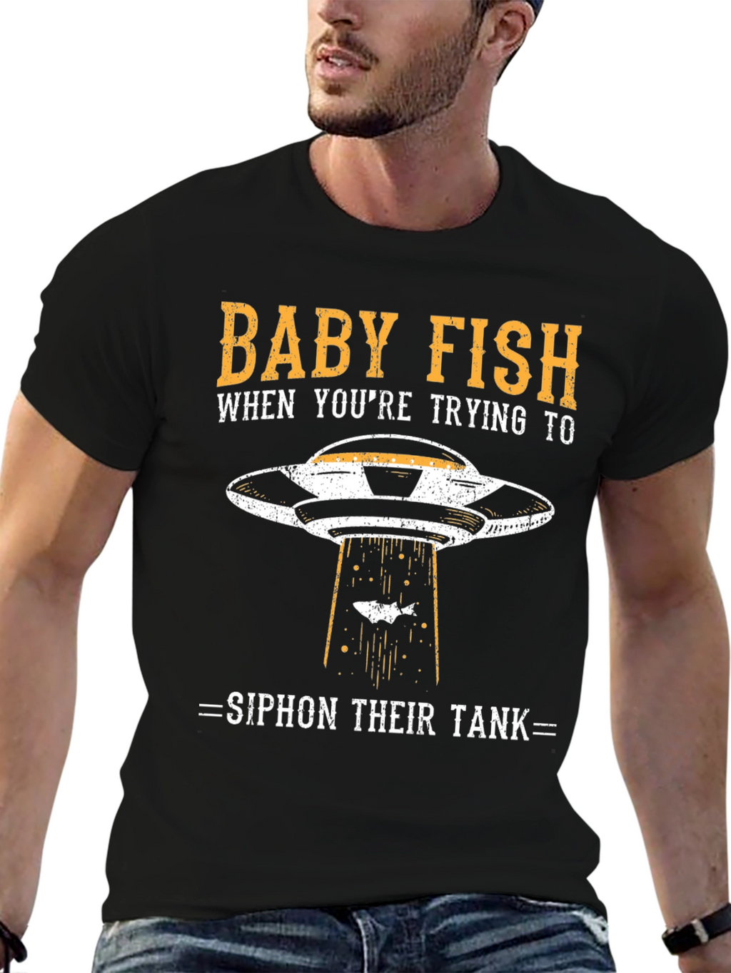 Baby Fish Siphon Tank Graphic T-Shirt