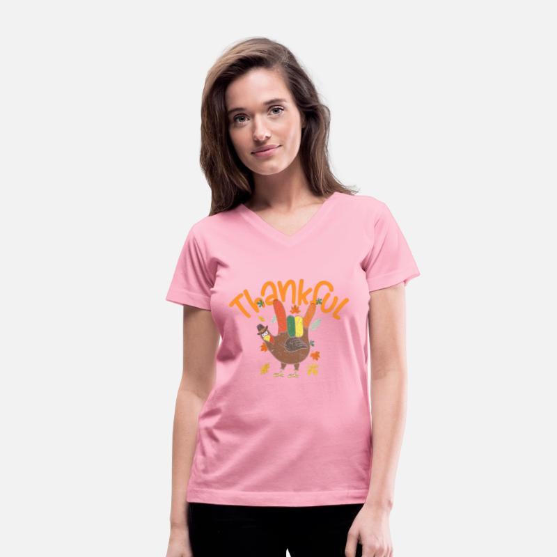 Peace Hand Sign Thankful Turkey Funny Thanksgiving