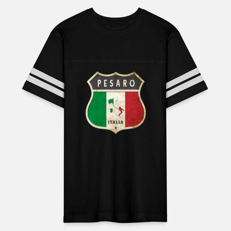 Pesaro Italy coat of arms flags design
