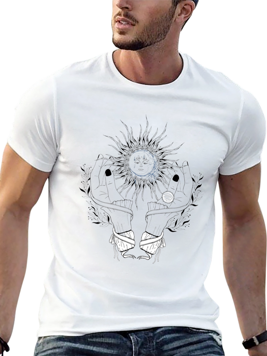 Mystic Graphic Black T-Shirt