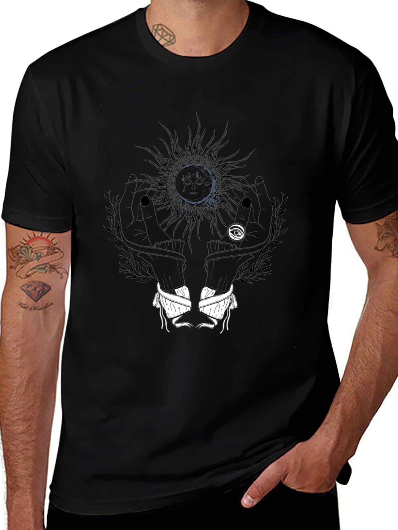 Mystic Graphic Black T-Shirt