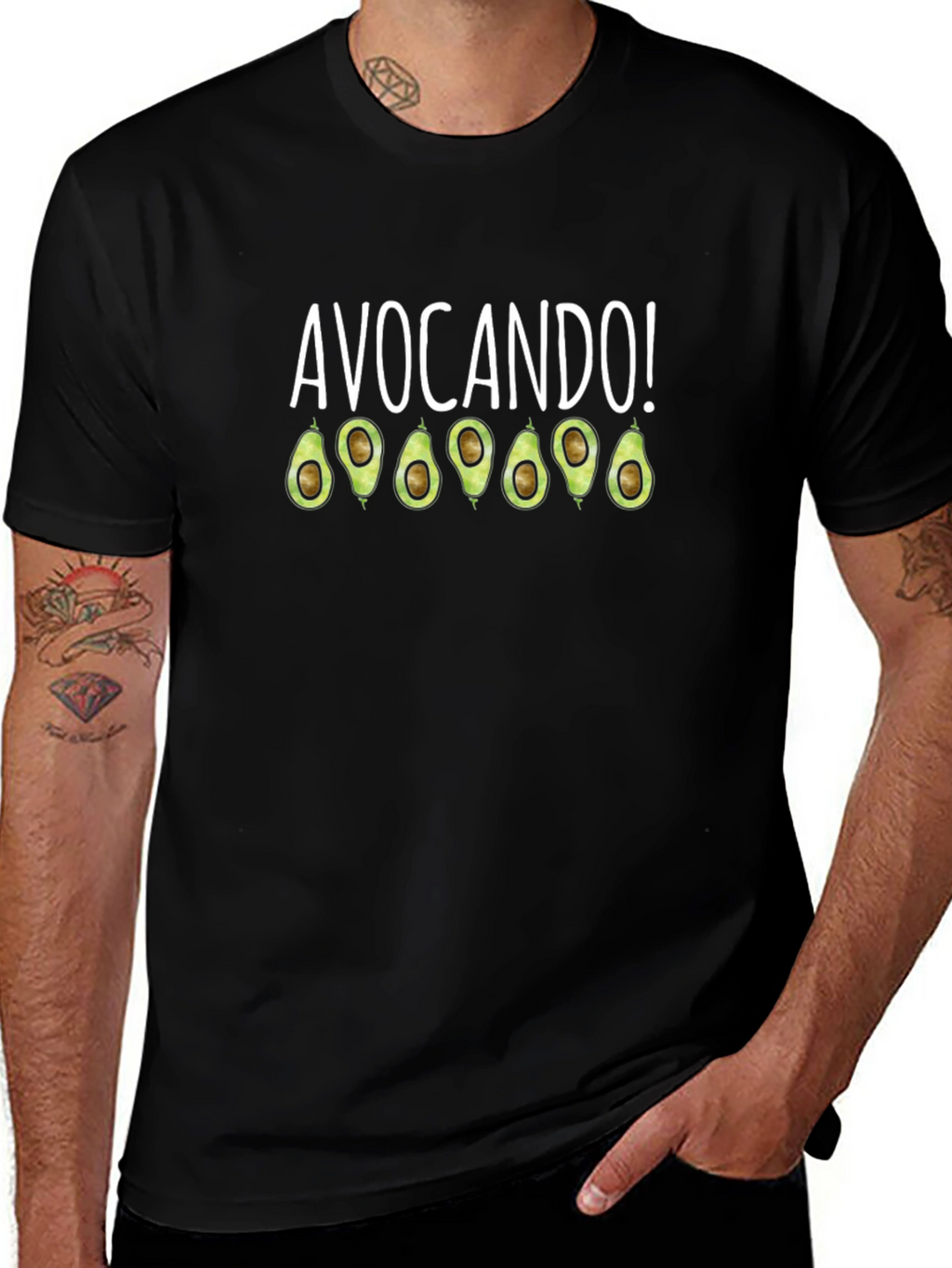 Avocando! Graphic Print T-Shirt