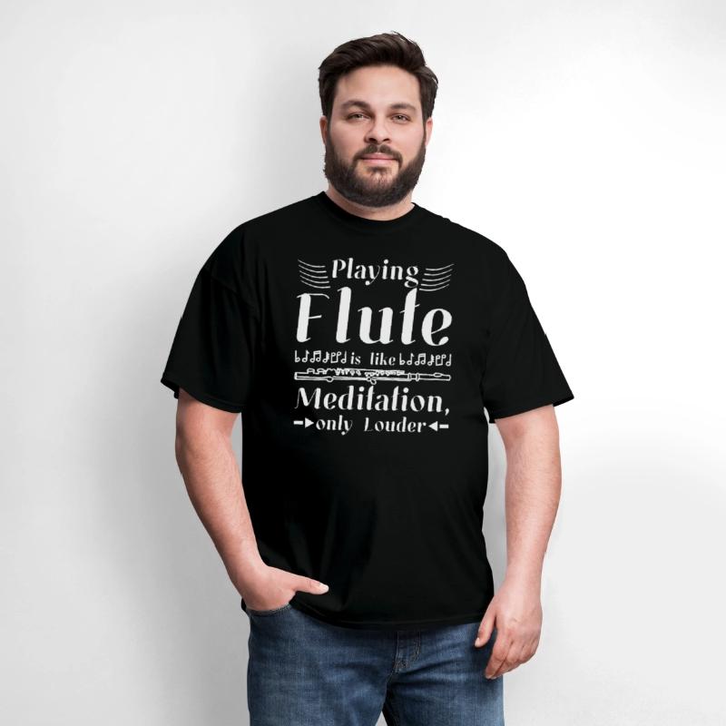 Playing flute is like meditation only louder