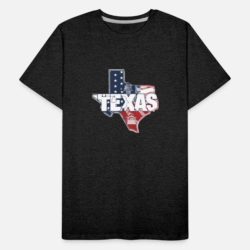 Proud Texan Iconic Flag and Capitol for a Texas