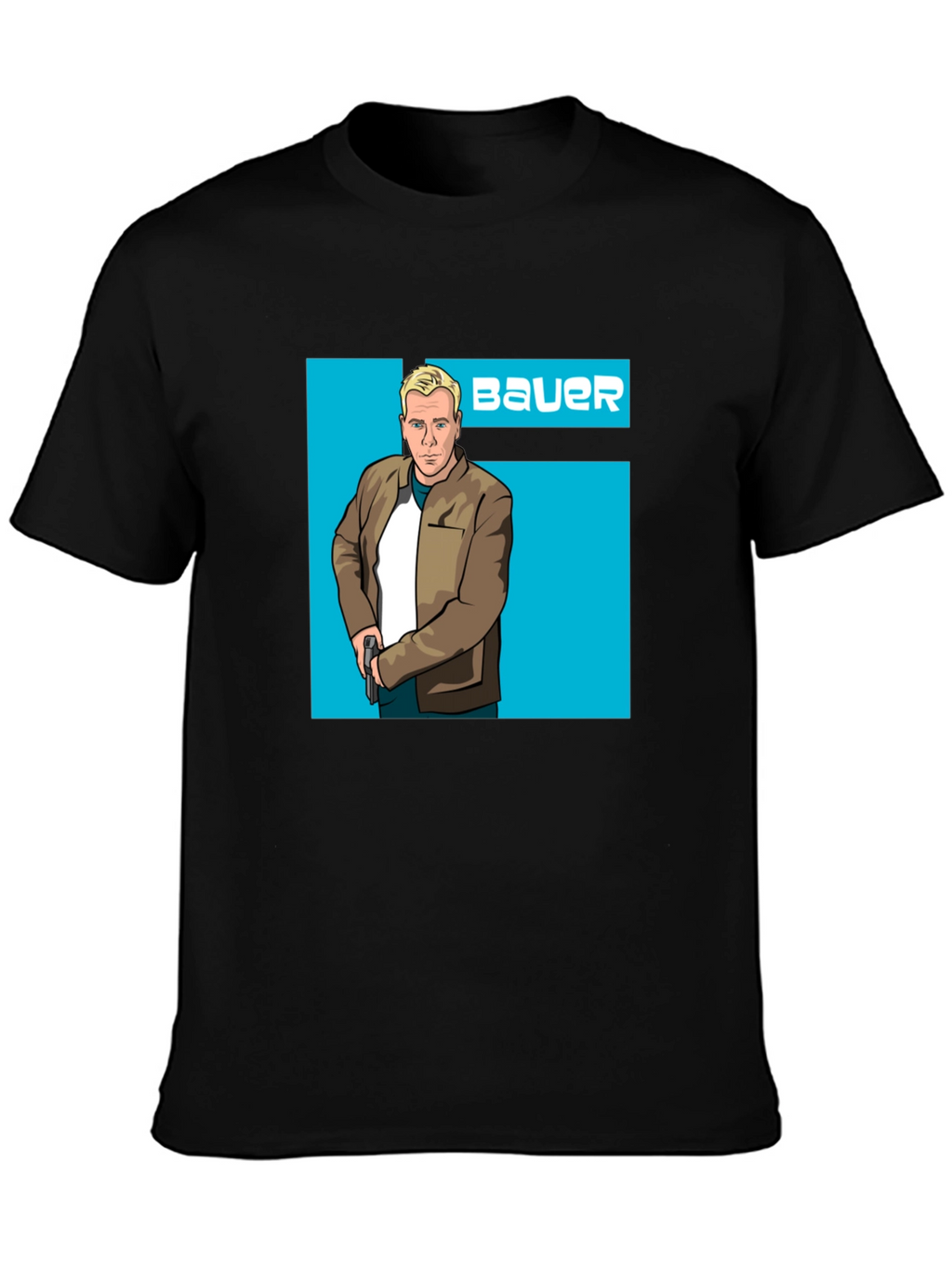 Bauer Graphic Tee - Mens Black T-Shirt