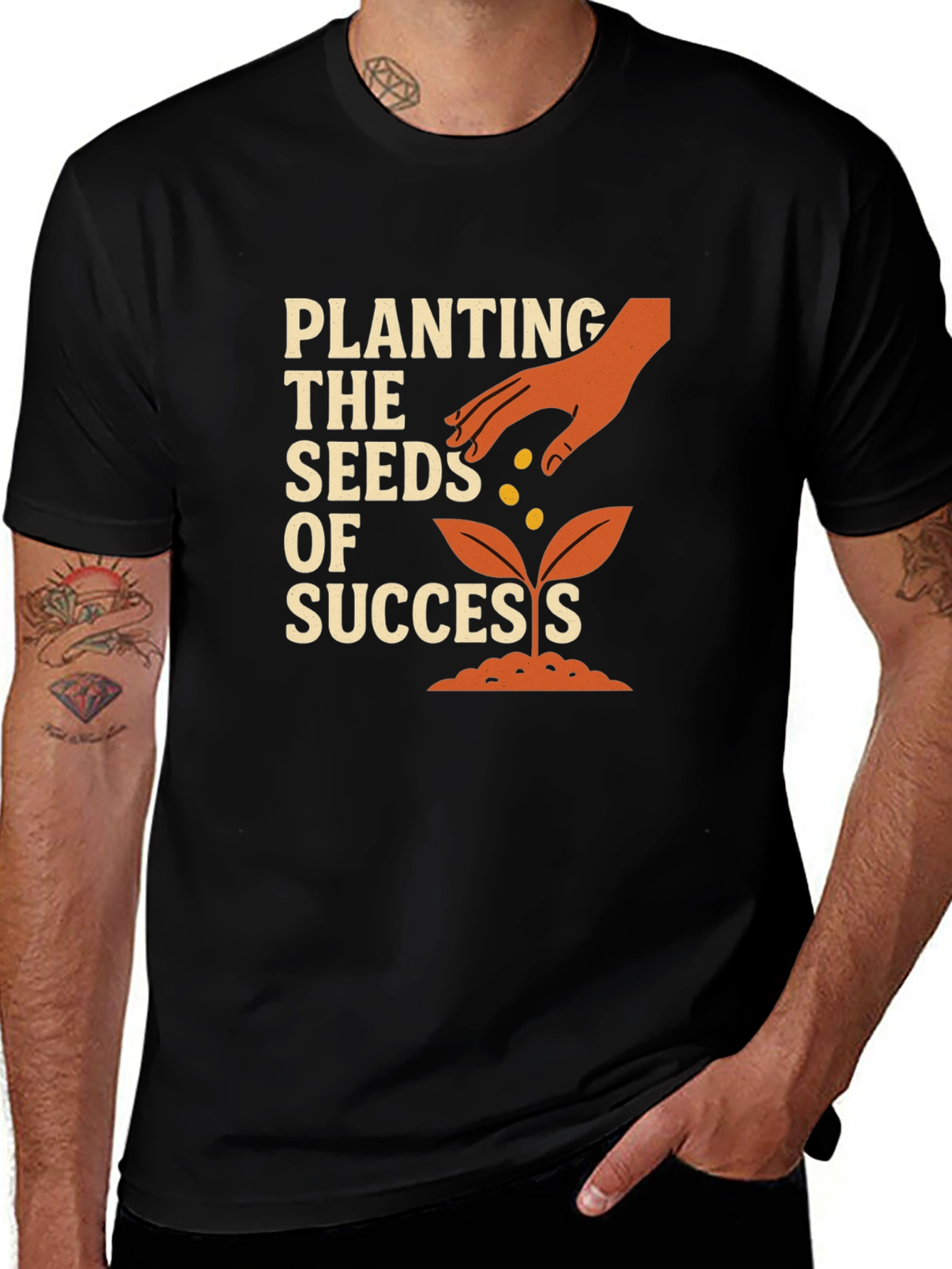 Planting Seeds of Success Graphic T-Shirt