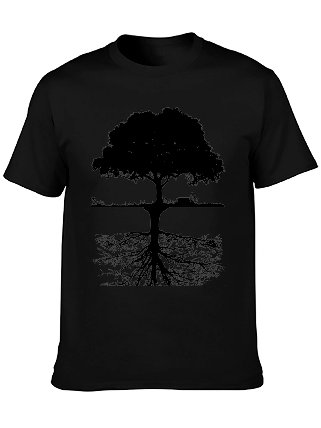Tree Silhouette Graphic Tee