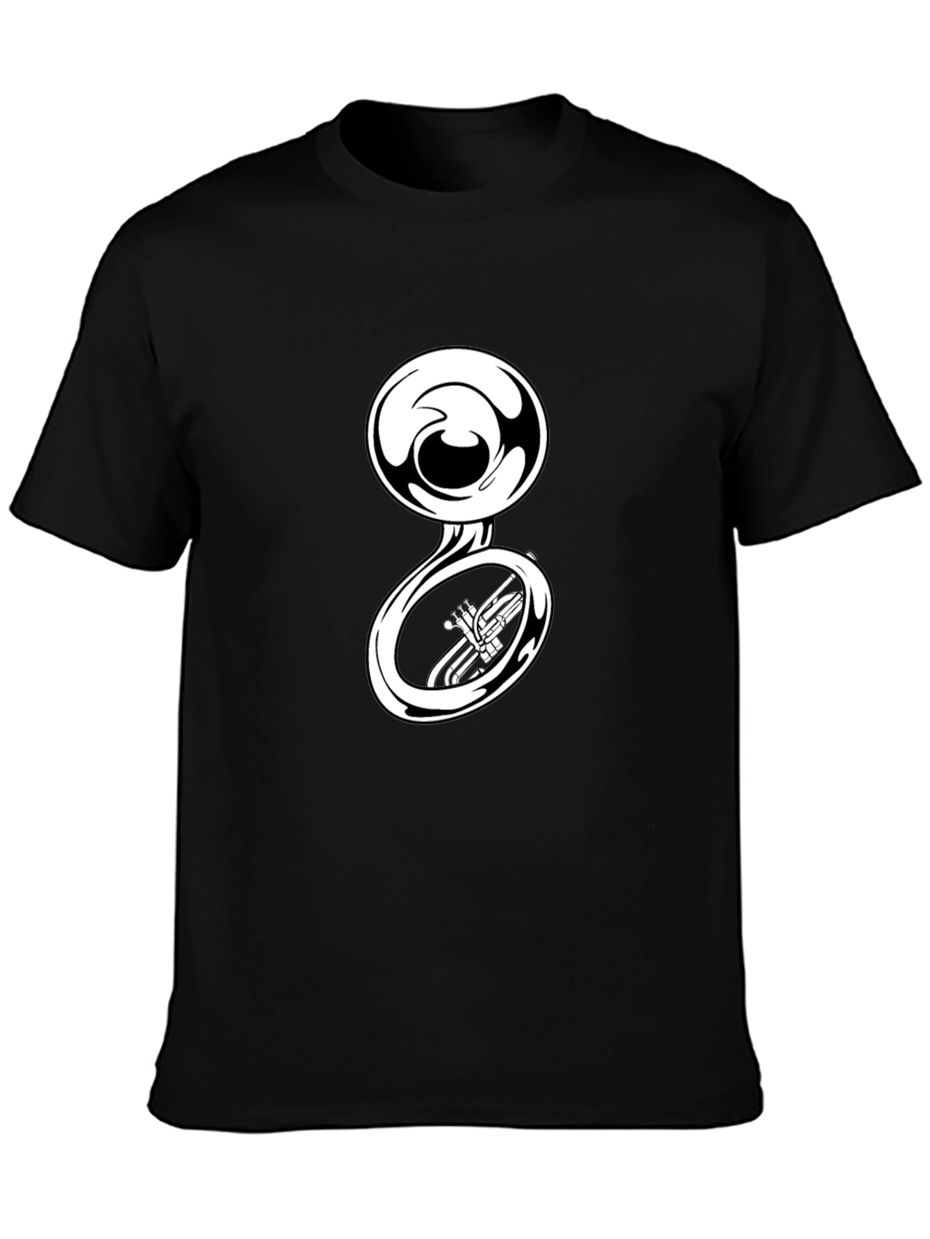 Sousaphone Graphic Tee - Musical Instrument T-Shirt