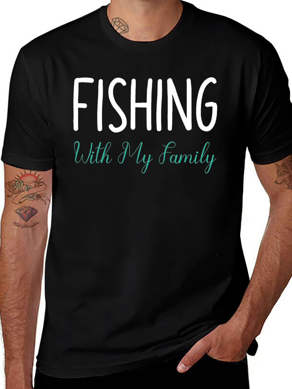 Fishing With My Family T-Shirt