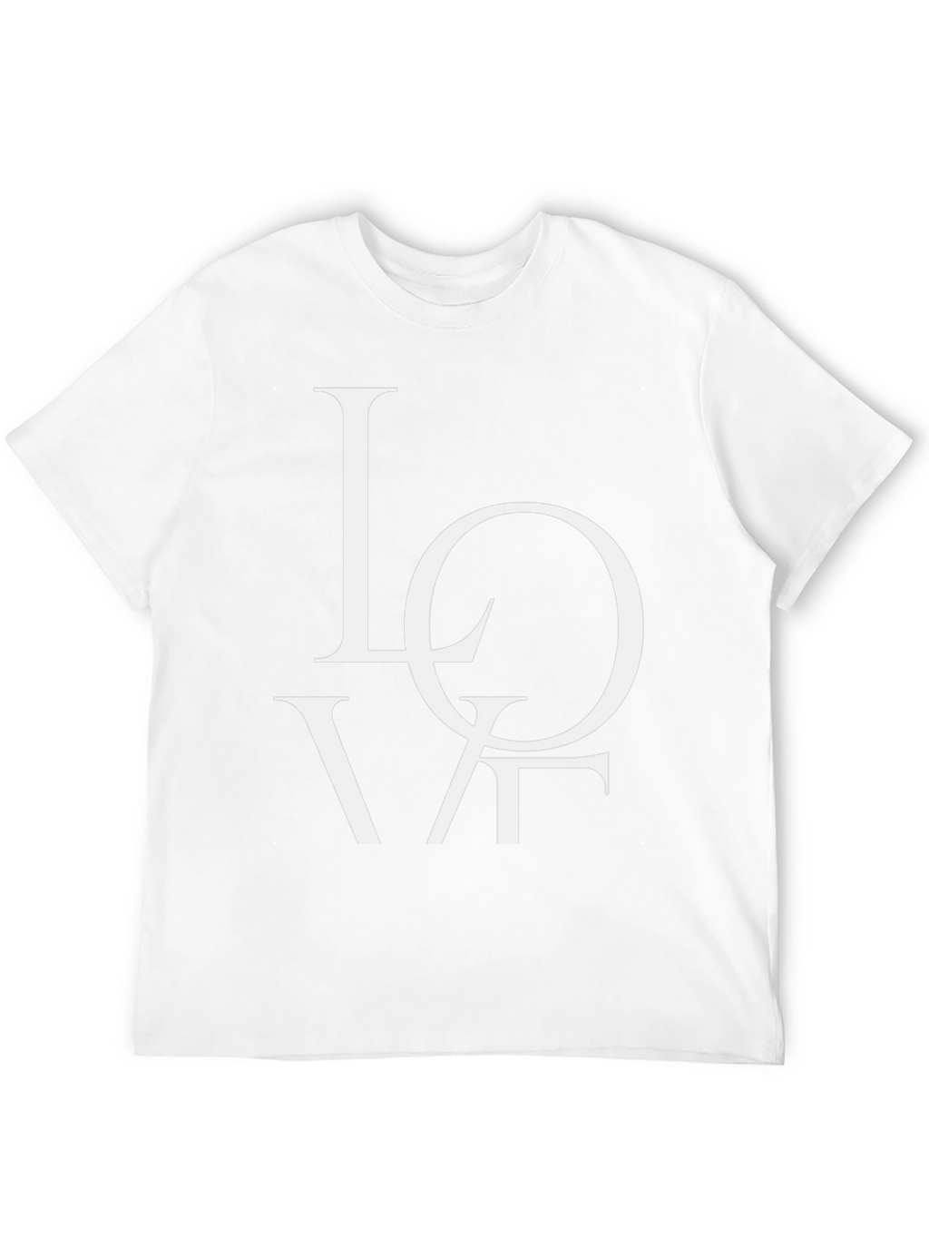 LOVE Graphic T-Shirt - Modern Design