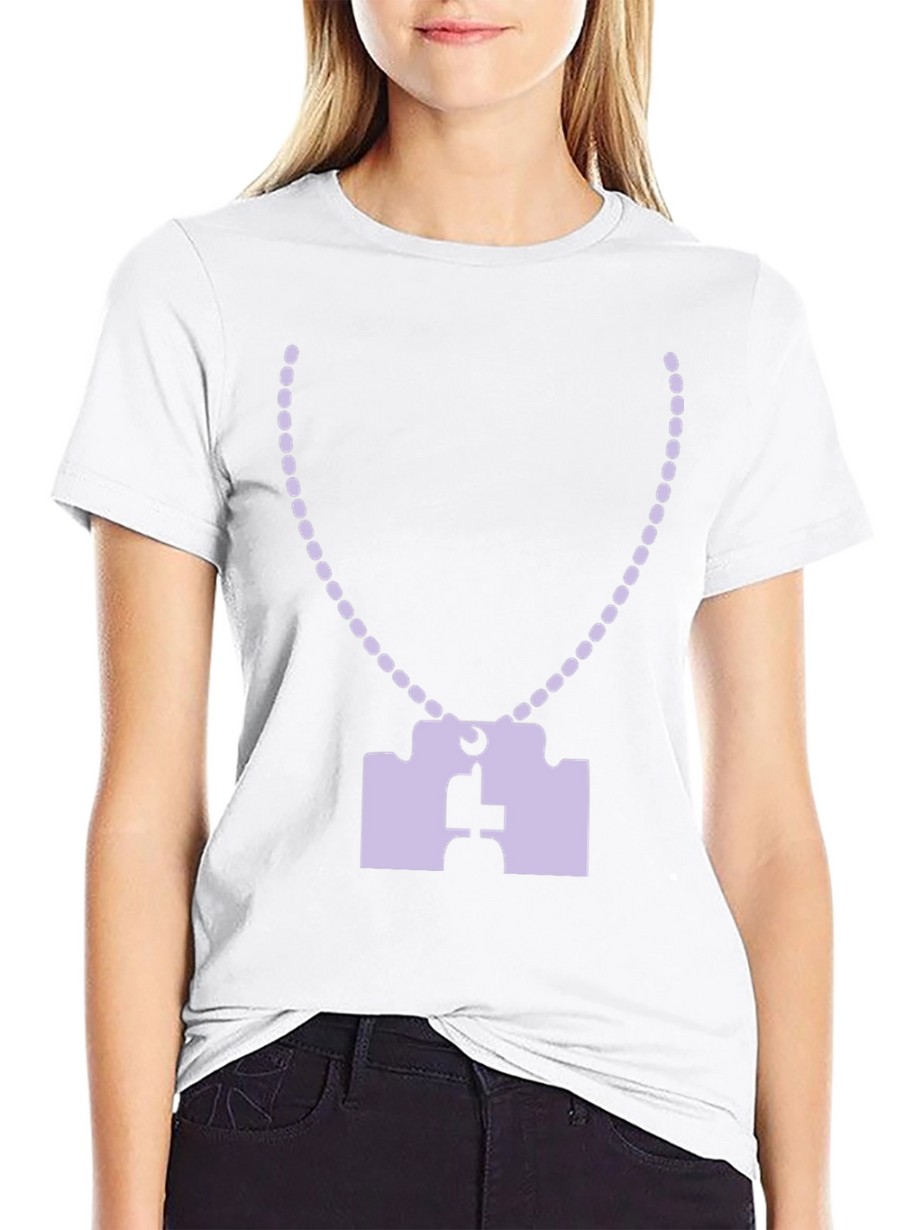 Puzzle Piece Necklace T-Shirt