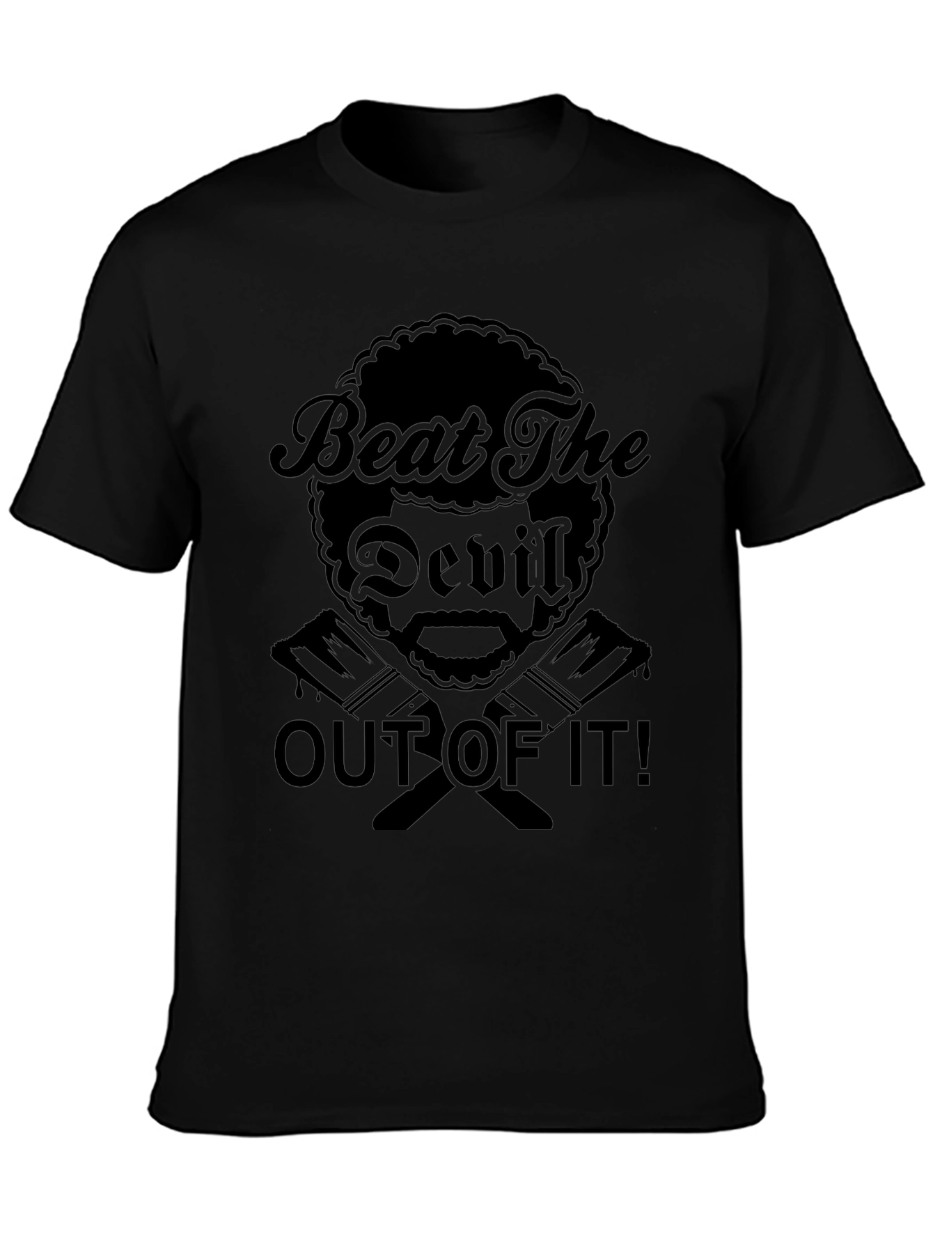 Beat The Devil Out Of It Black T-Shirt