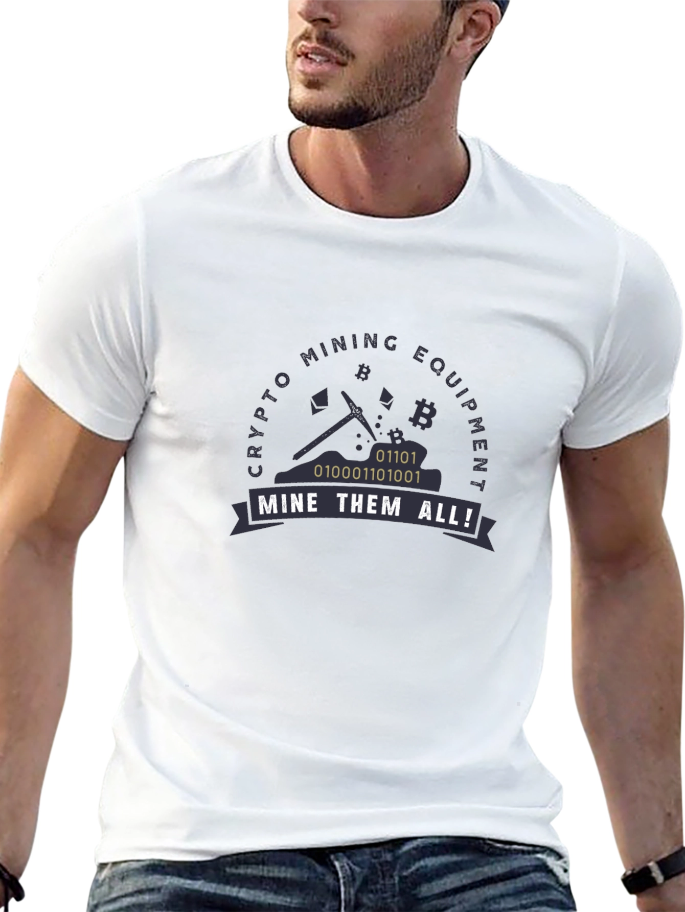 Crypto Mining Equipment T-Shirt Mine Them All