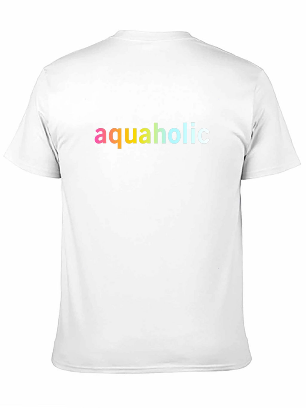 Aquaholic Graphic Tee - Black Cotton T-Shirt