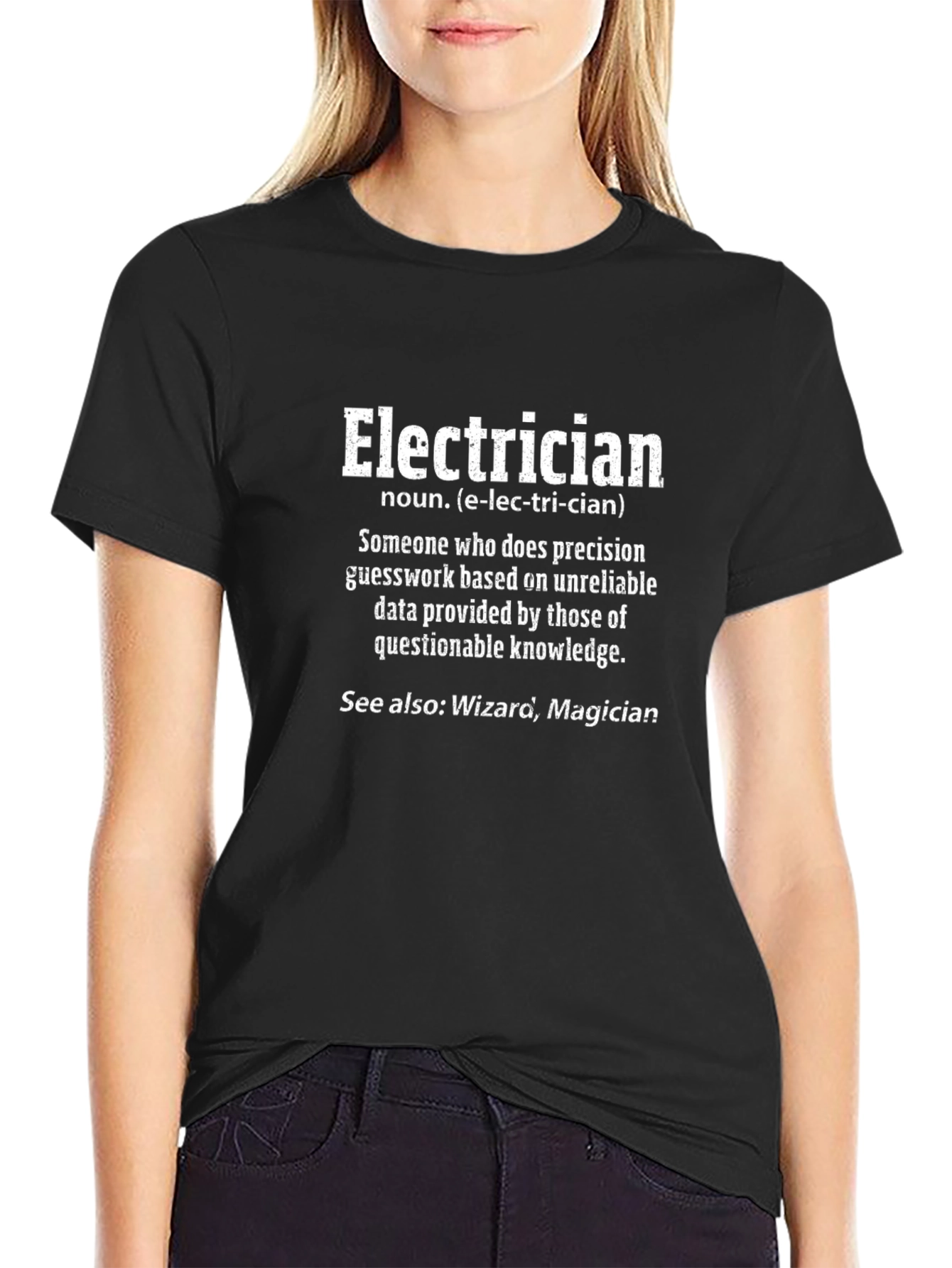 Electrician Definition Graphic T-Shirt