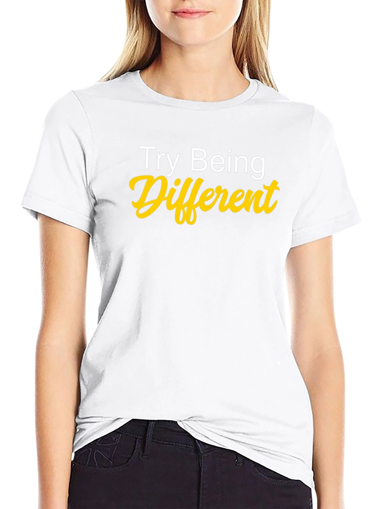 Try Being Different Graphic Tee