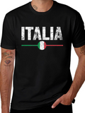 Italia Flag Graphic T-Shirt