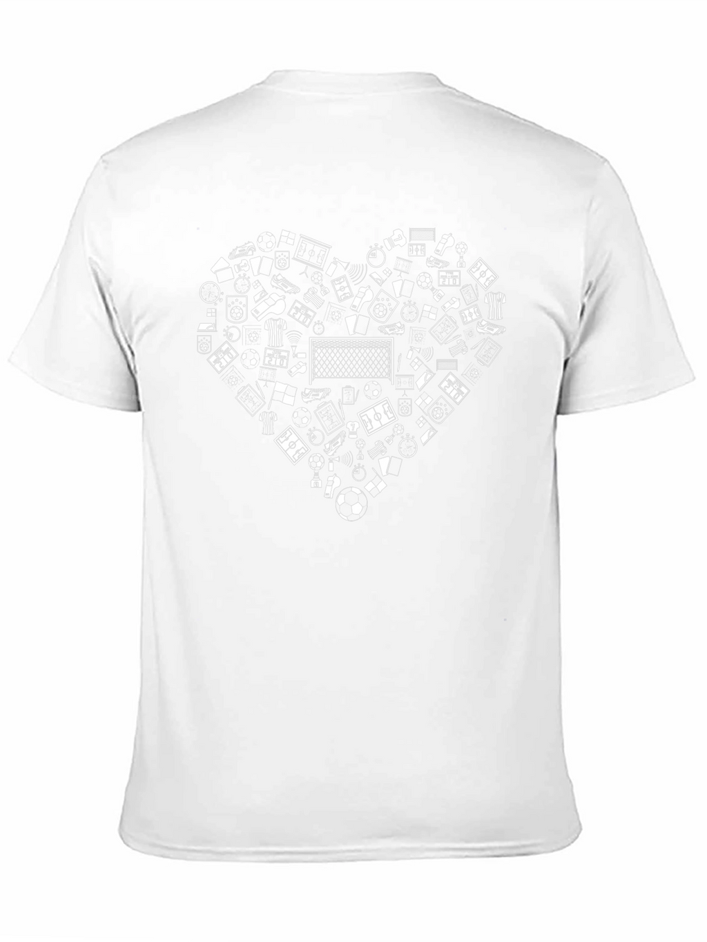 Soccer Love T-Shirt - Black Graphic Tee