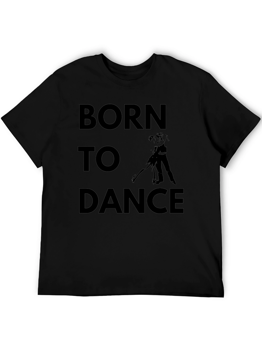 Born To Dance T-Shirt - Black Graphic Tee