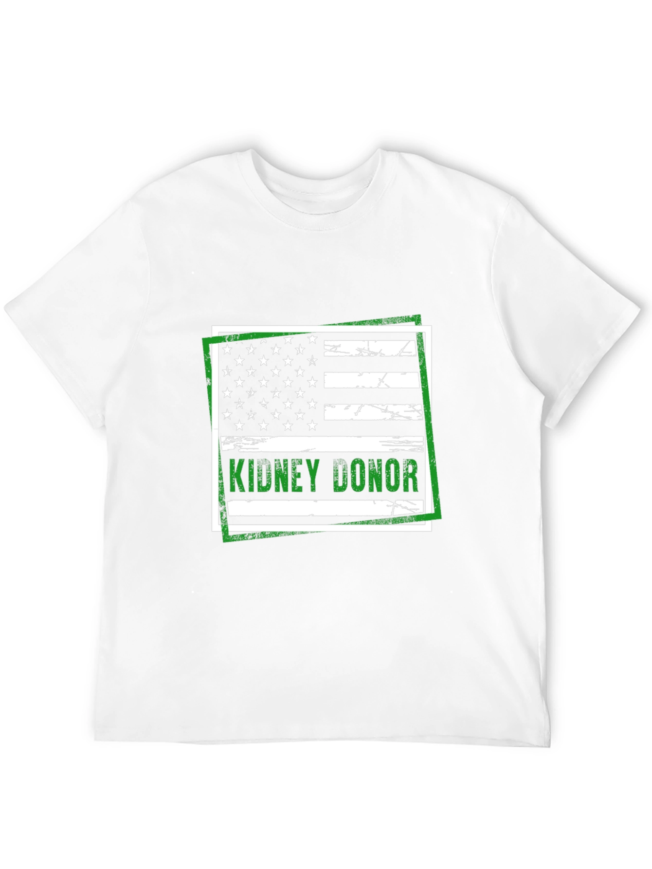 Kidney Donor American Flag T-Shirt