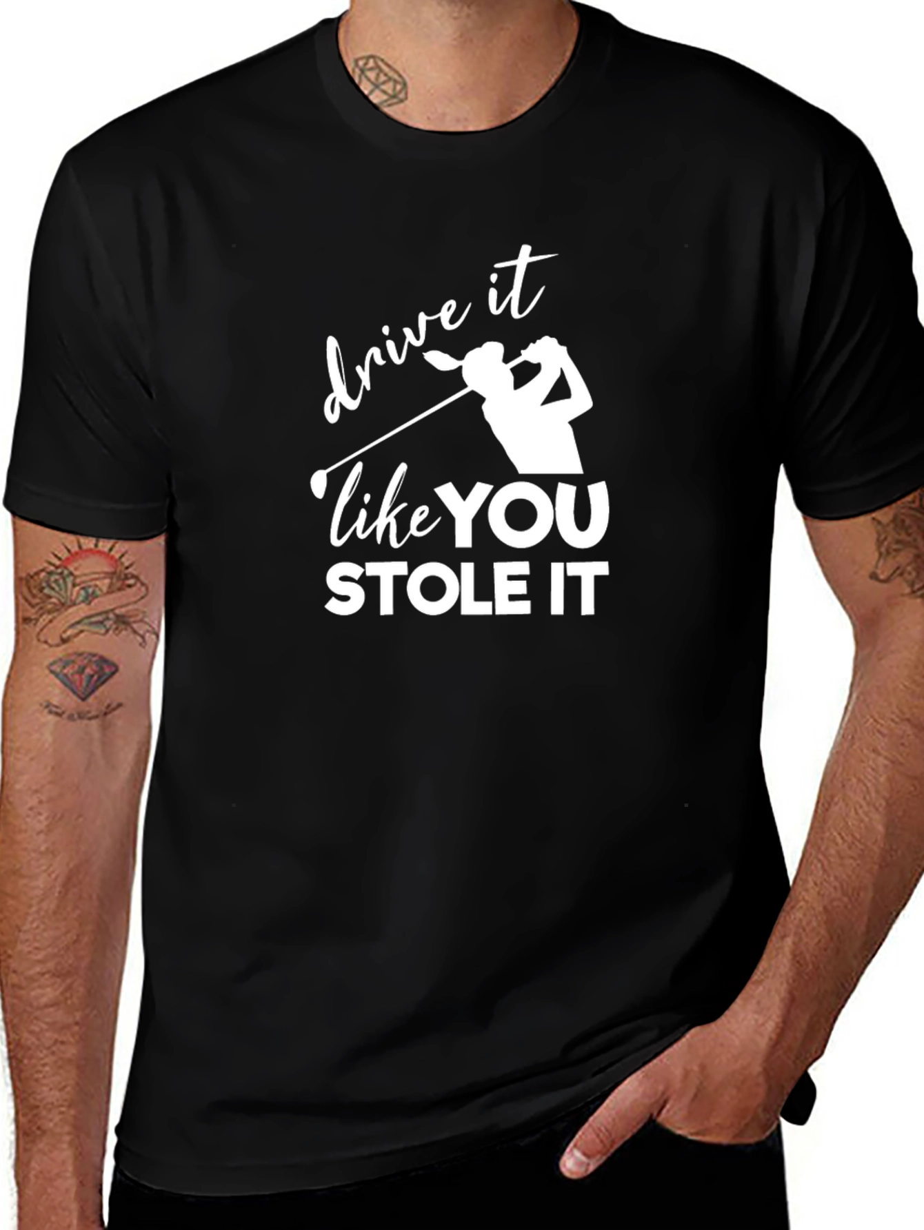Drive It Like You Stole It Golf T-Shirt