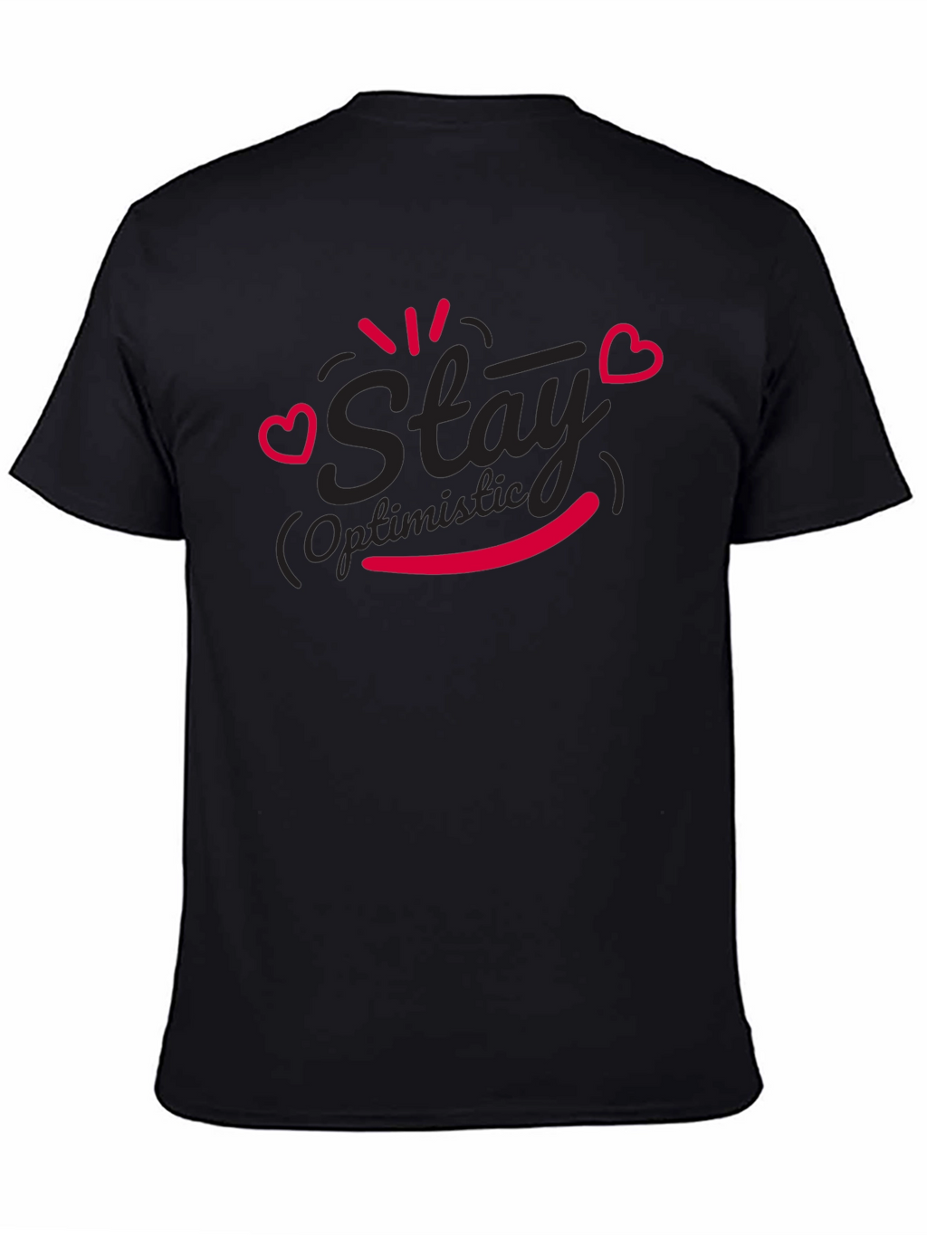 Slay Optimistic Black T-Shirt