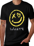 Smiley Face Graphic Tee - Whats Love?