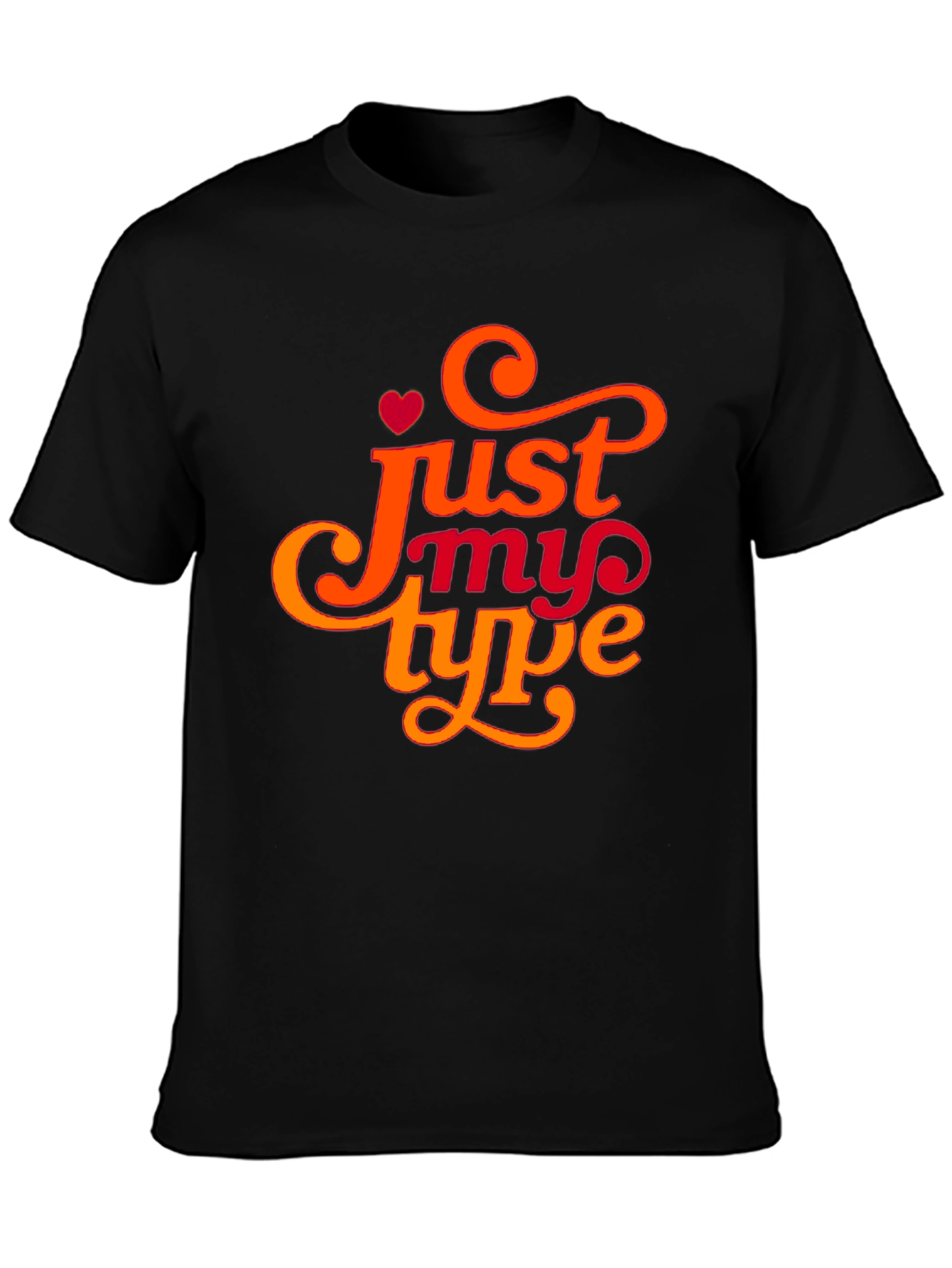 Just My Type Graphic Tee - Trendy Design