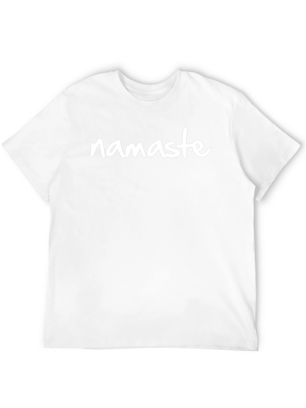 Namaste Graphic Tee - Black Casual T-Shirt