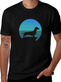 Retro Dachshund Silhouette T-Shirt