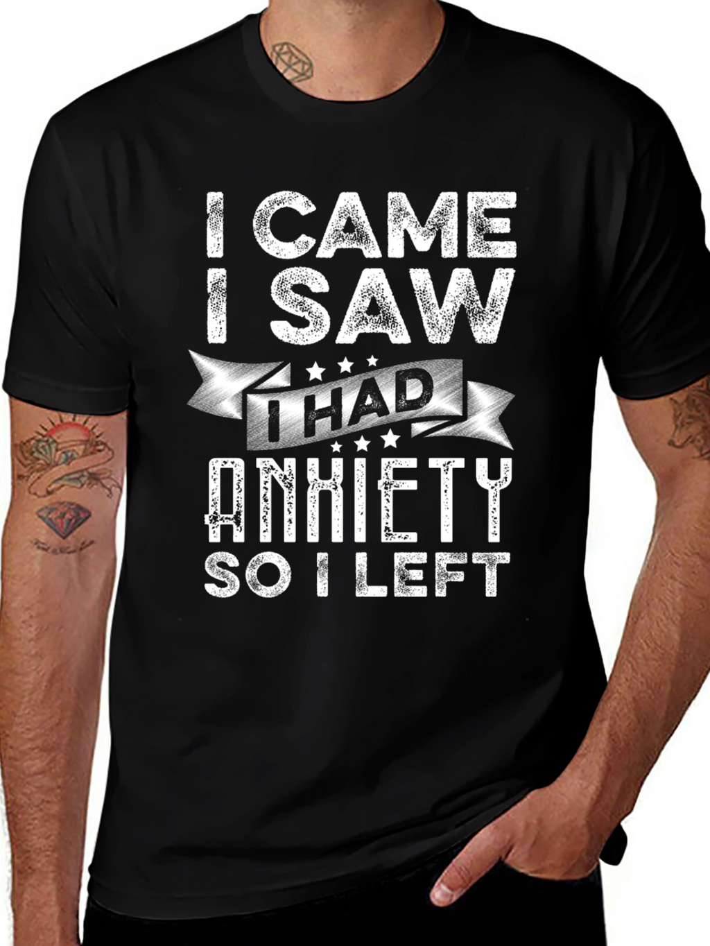 I Came I Saw I Had Anxiety T-Shirt