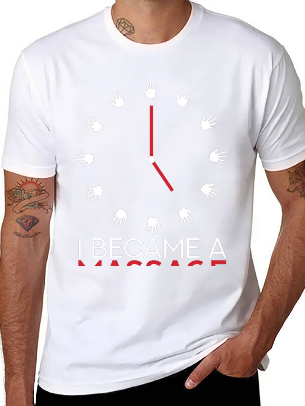 Massage Therapist T-Shirt - I Became A
