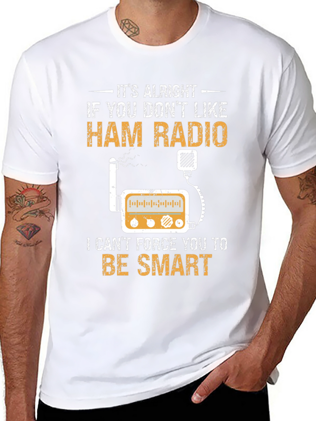 Ham Radio T-Shirt - Smart Radio Operator Tee
