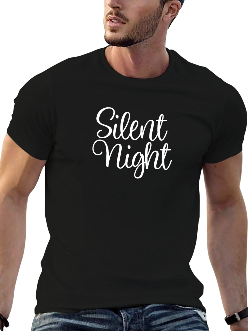 Silent Night T-Shirt: Festive Holiday Apparel