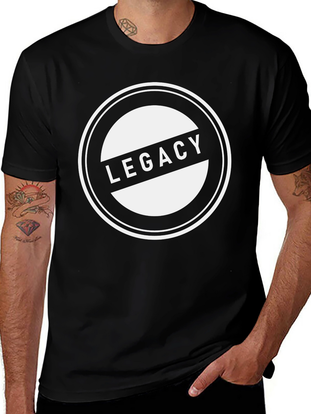 Legacy Black T-Shirt