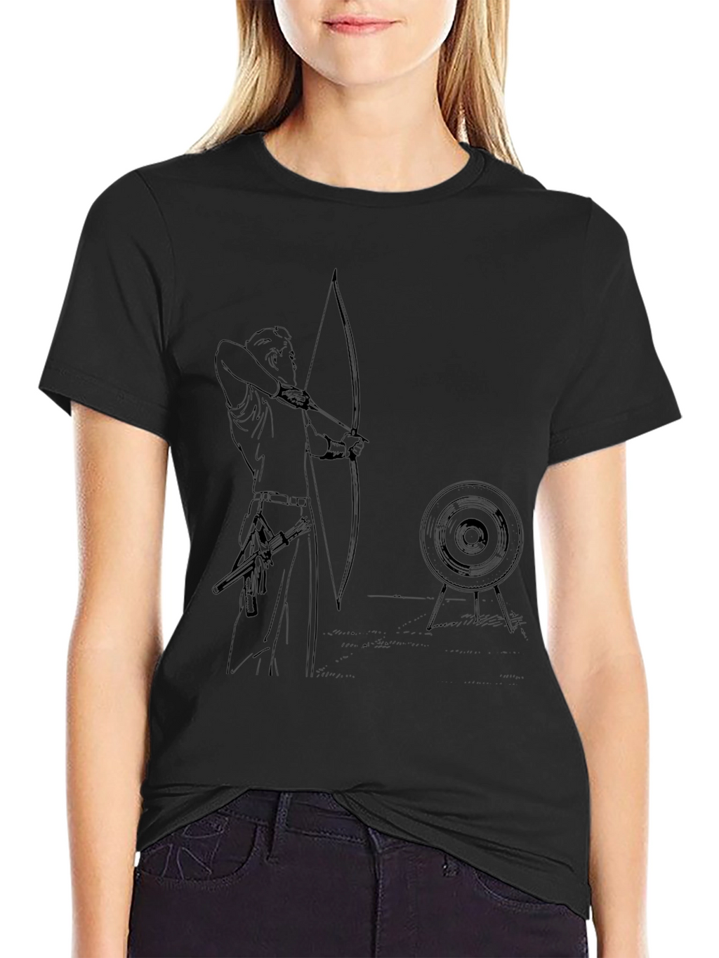 Archer T-Shirt - Bow and Arrow Target Practice Tee