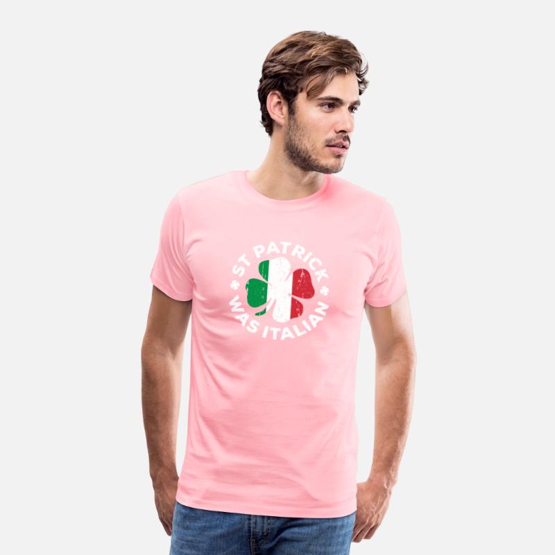 St Patrick Was Italian Shamrock Italy Flag