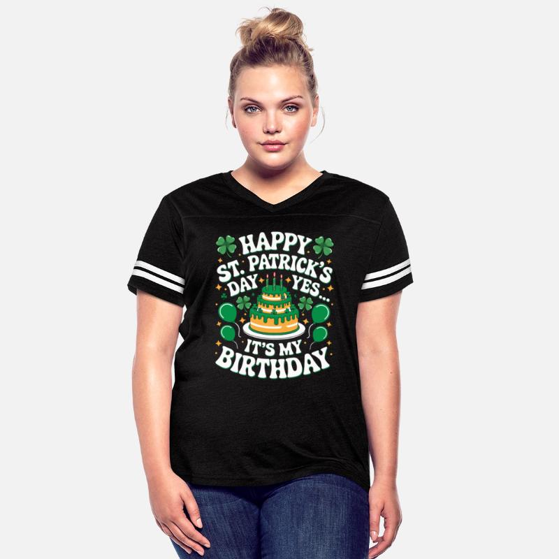 St. Patrick’s Day Birthday Cake Shamrock Men Women