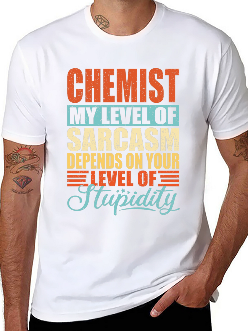 Chemist Sarcasm Level T-Shirt