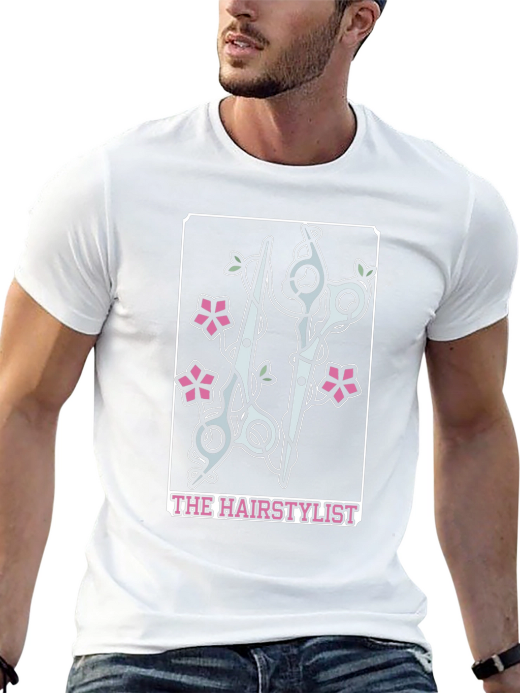 The Hairstylist Tarot Card Graphic T-Shirt