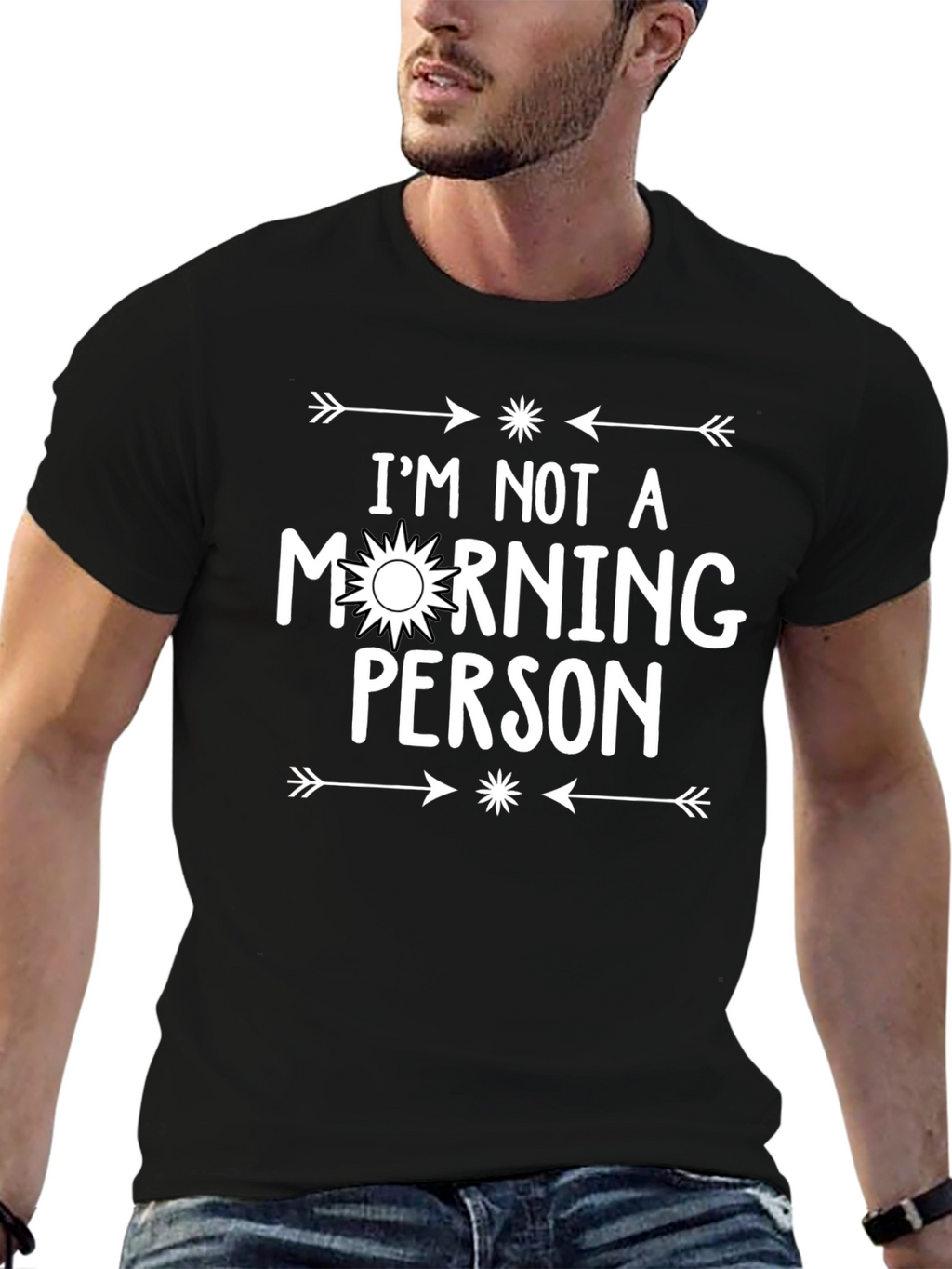 Im Not a Morning Person Graphic T-Shirt