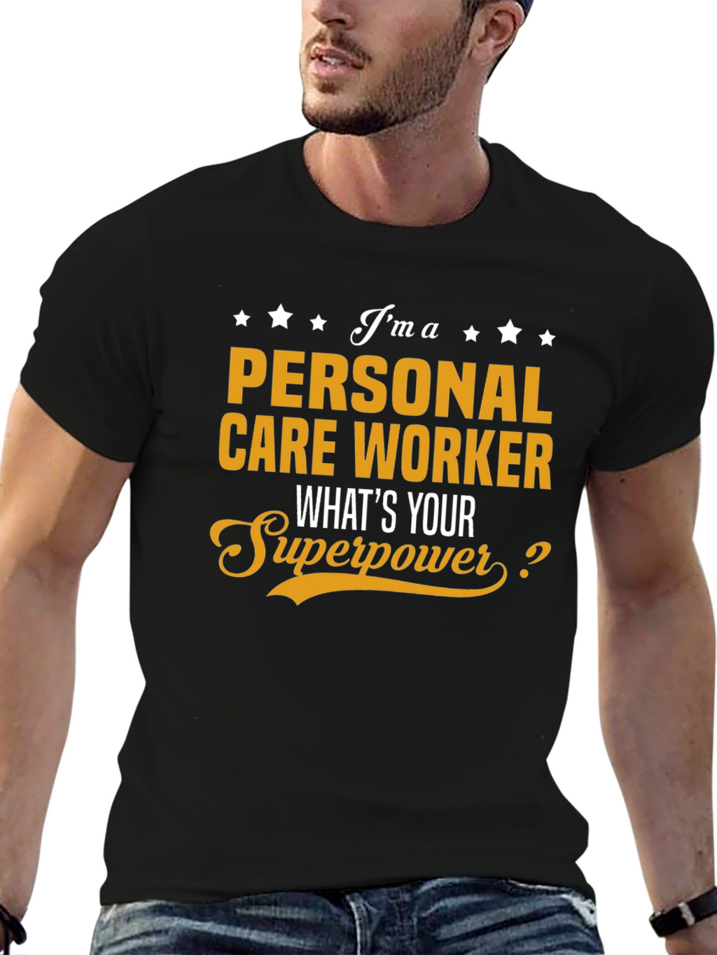 Personal Care Worker Superpower T-Shirt