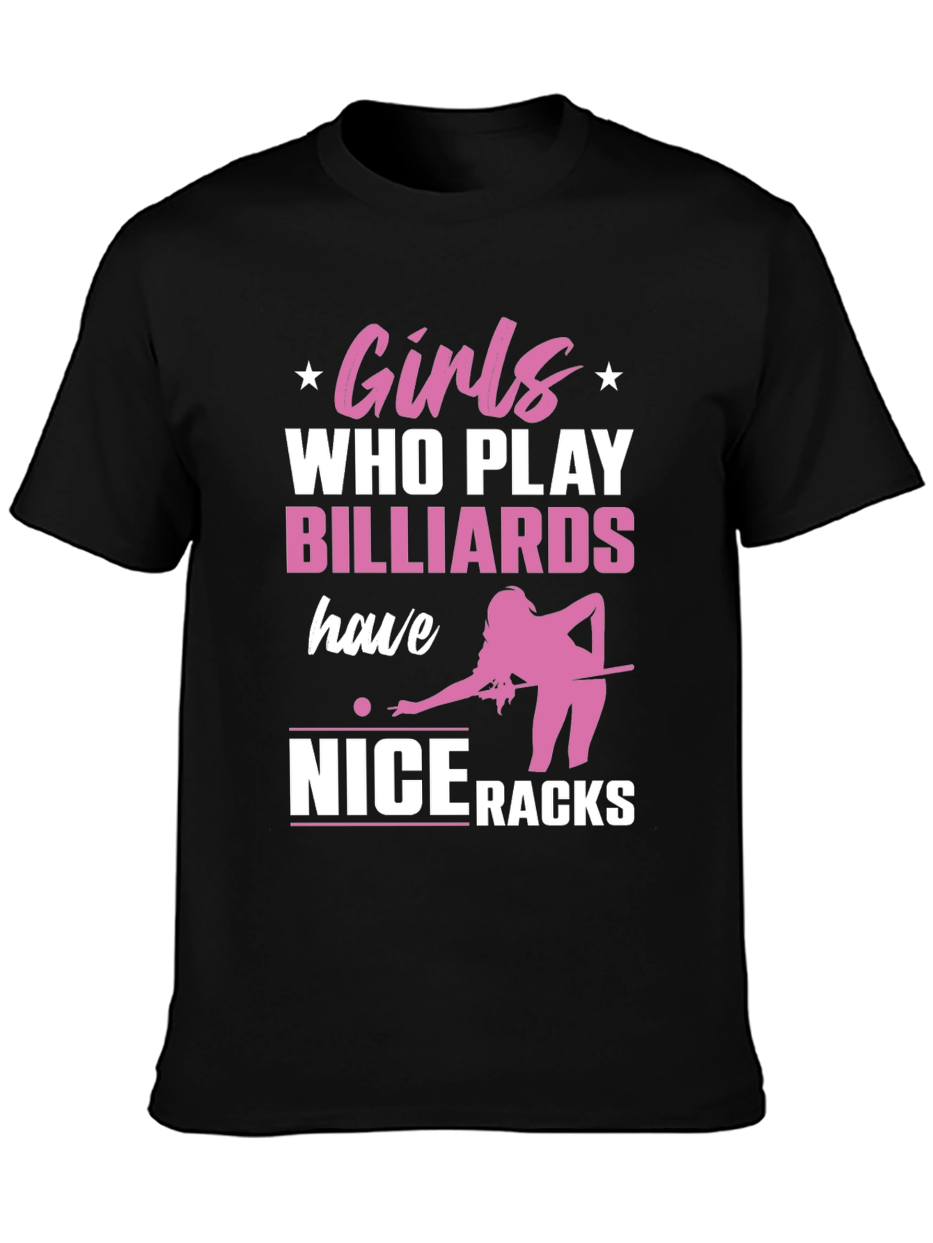 Girls Who Play Billiards T-Shirt