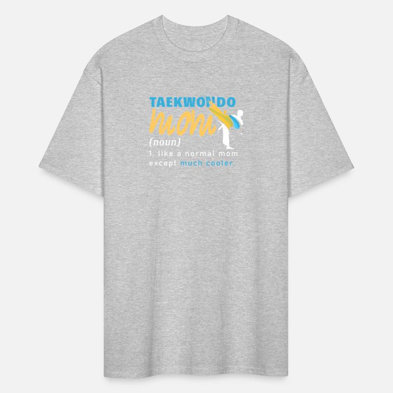 Taekwondo Mom Definition Kicking Fighter Martial