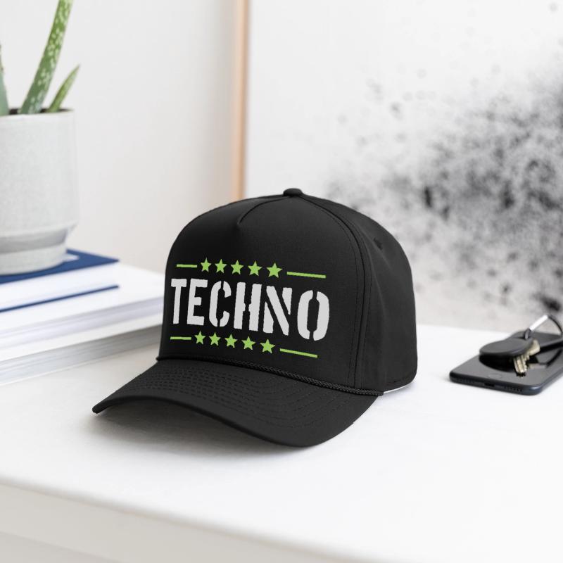 Techno Music Love Letters Quote Dance Party Logo