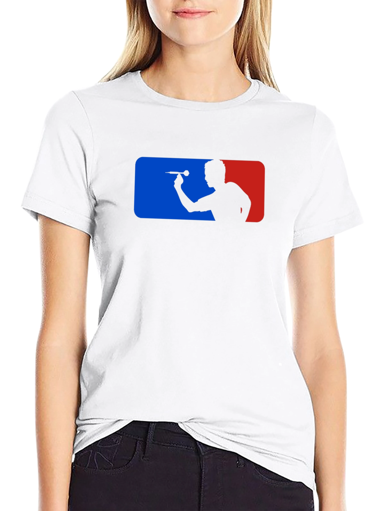 Darts Thrower Black T-Shirt