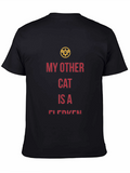 My Other Cat Is A Flerken Black T-Shirt